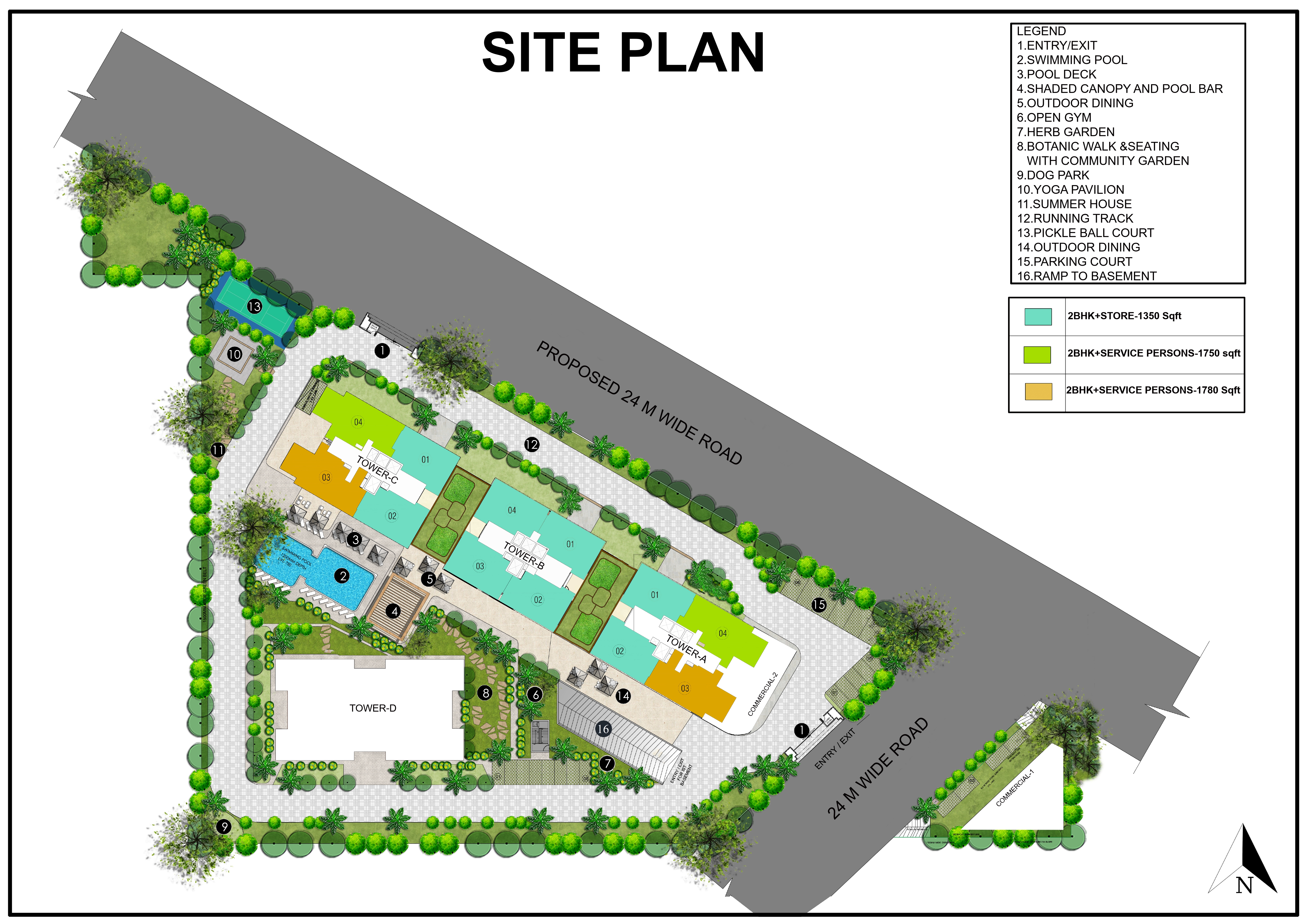 The Aerth site masterplan — Sector 79, Gurugram